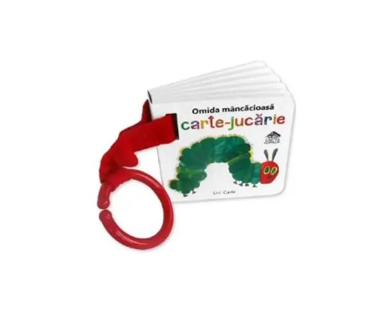 Omida mancacioasa. Carte-jucarie - Eric Carle
