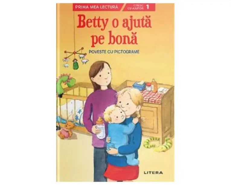 Betty o ajuta pe bona. Poveste cu pictograme. Nivelul 1