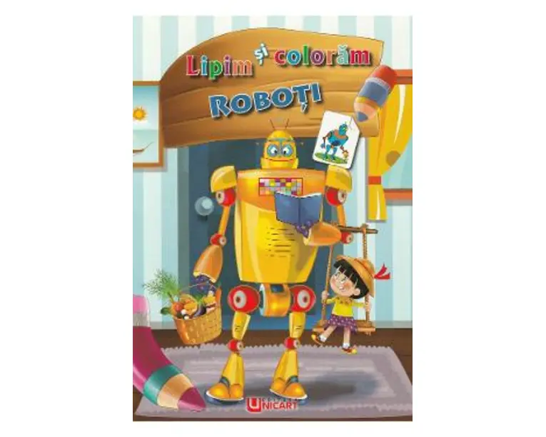 Lipim si coloram: Roboti