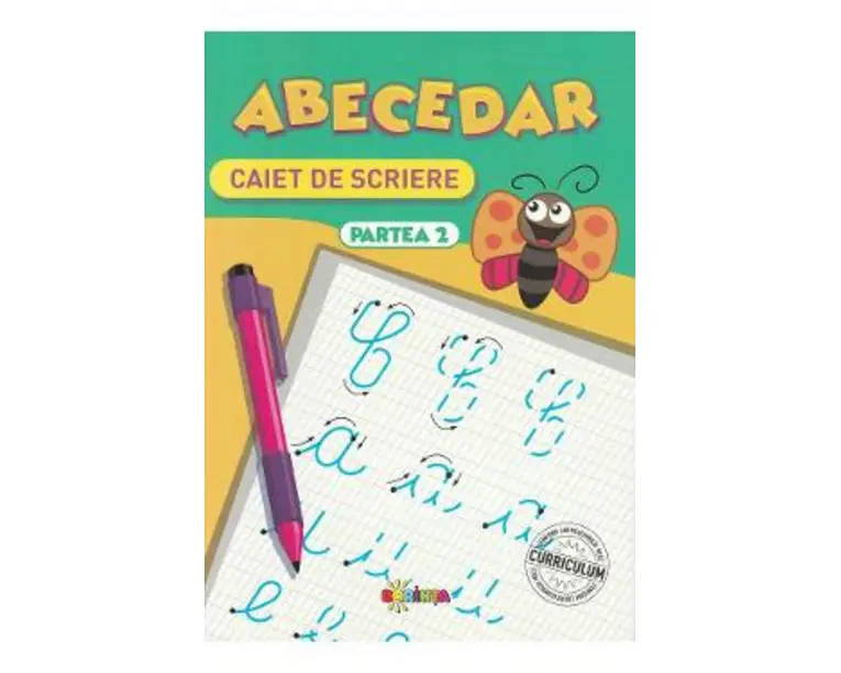 Abecedar. Caiet de scriere. Partea 2