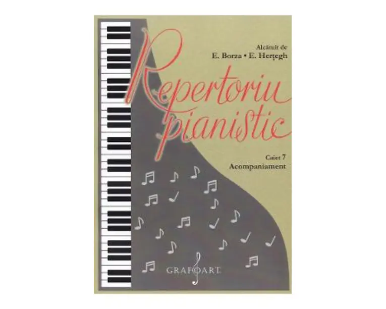 Repertoriu pianistic. Caietul 7: Acompaniament
