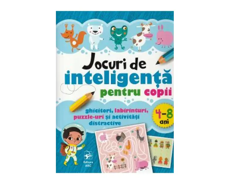 Jocuri de inteligenta pentru copii 4-8 ani