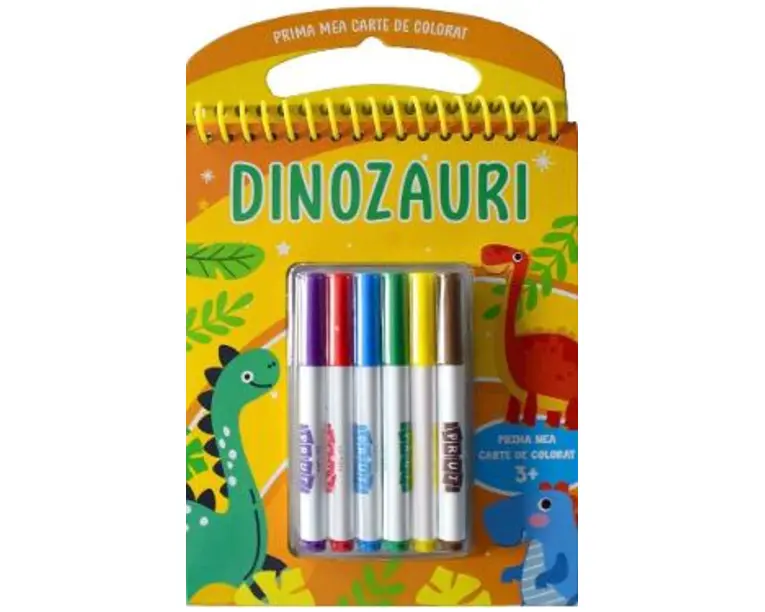 Dinozauri 3 ani+. Cu carioci