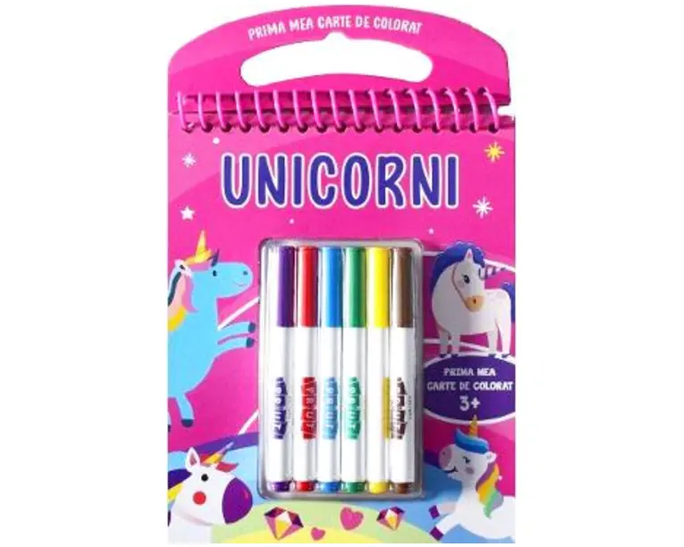 Unicorni 3 ani+. Cu carioci