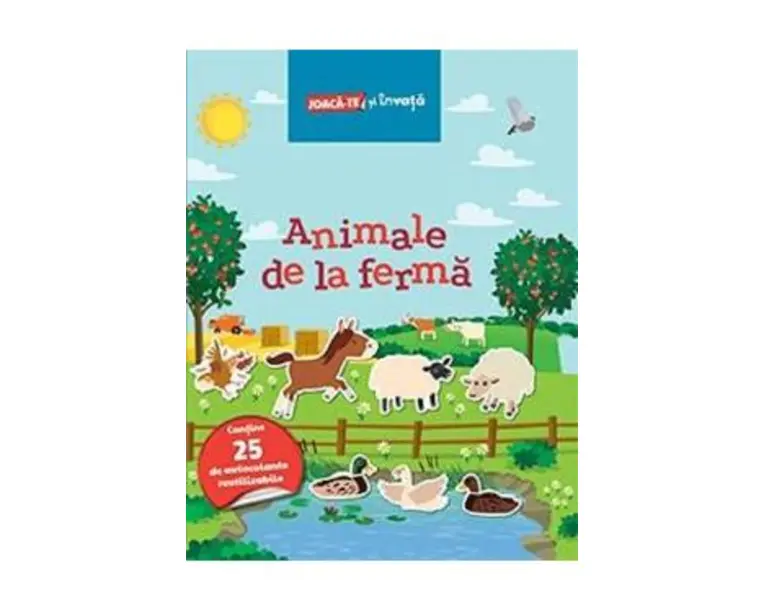 Animale de la ferma. Joaca-te si invata