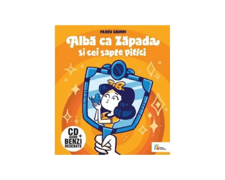 Alba ca zapada si cei sapte pitici + CD - Fratii Grimm