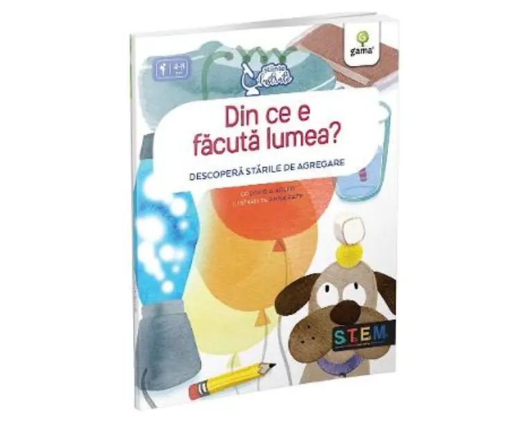 Din ce e facuta lumea? Descopera starile de agregare - David A. Adler