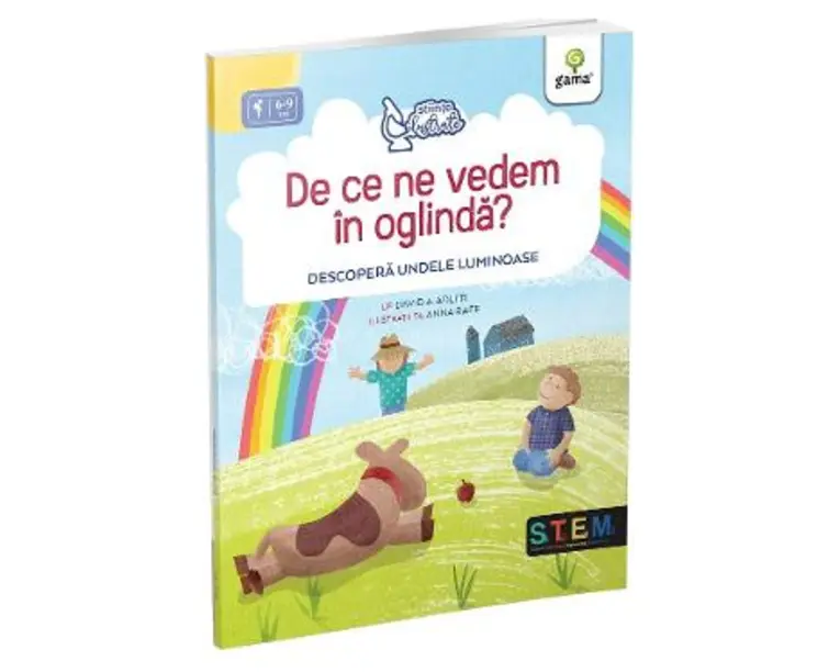 De ce ne vedem in oglinda? Descopera undele luminoase - David A. Adle