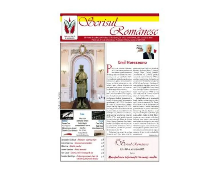 Revista Scrisul Romanesc Nr. 8 din 2022