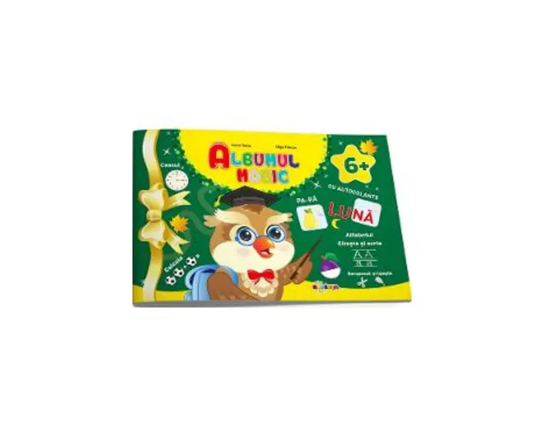Albumul magic cu autocolante 6 ani+ - Inesa Tautu, Olga Timcov