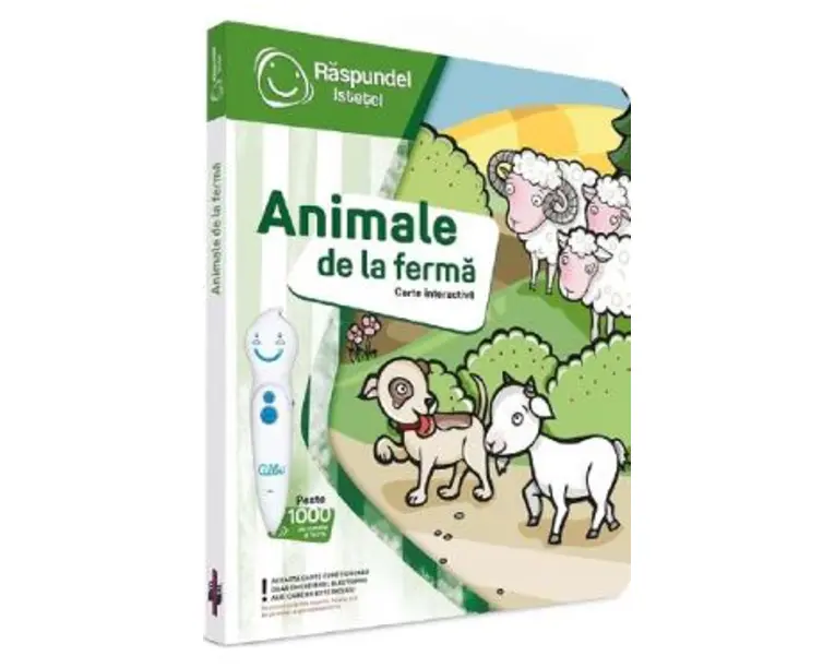 Carte interactiva: Raspundel Istetel. Animale de la ferma