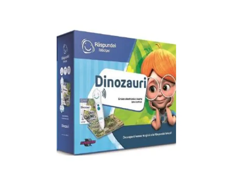 Pachet Raspundel Istetel: Creion si carte. Dinozauri