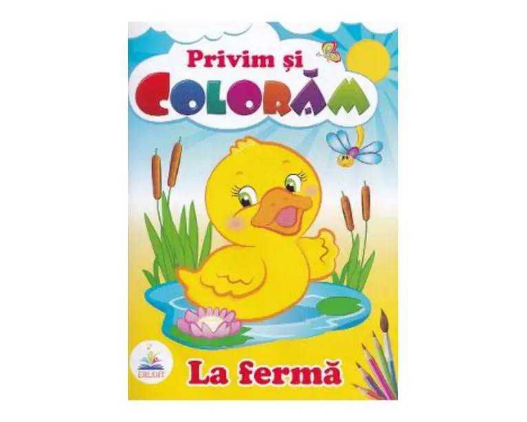 La ferma. Privim si coloram