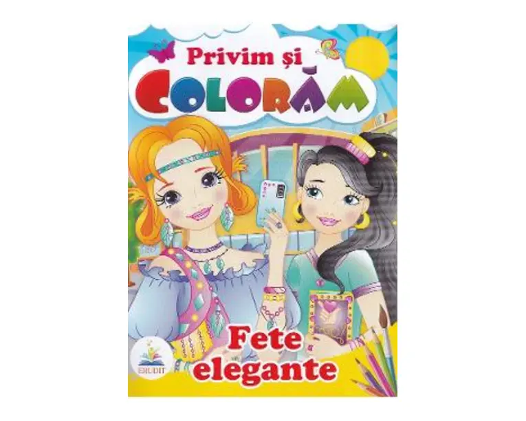 Fete elegante. Privim si coloram