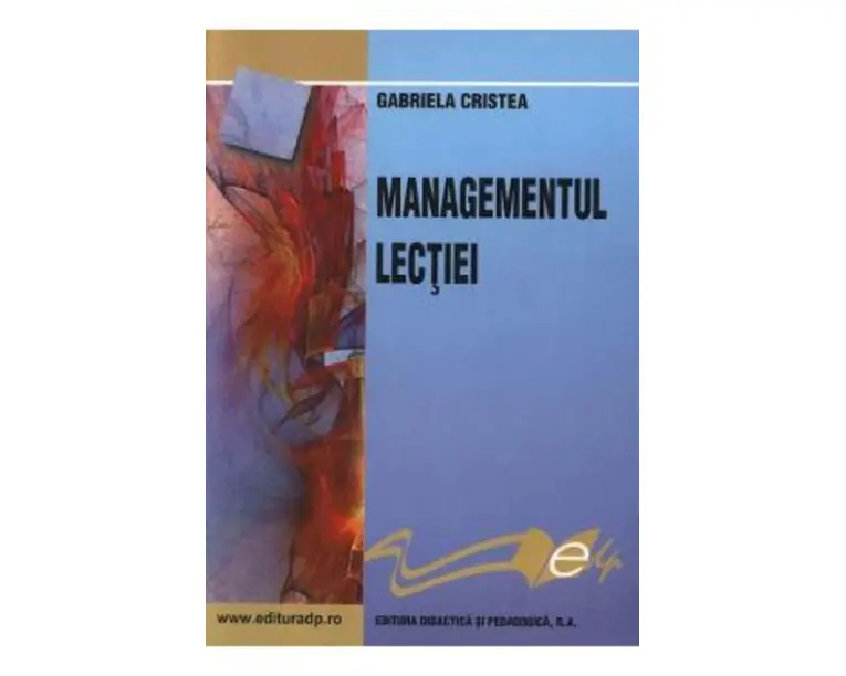 Managementul lectiei - Gabriela Cristea