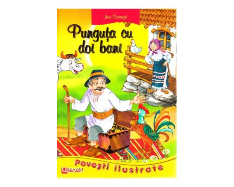 Povesti ilustrate. Punguta cu doi bani - Ion Creanga