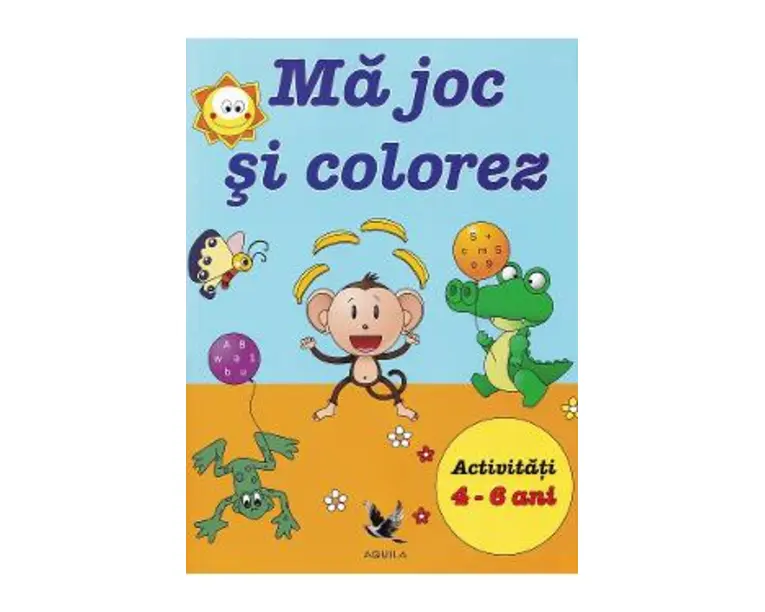 Ma joc si colorez. Activitati 4-6 ani 