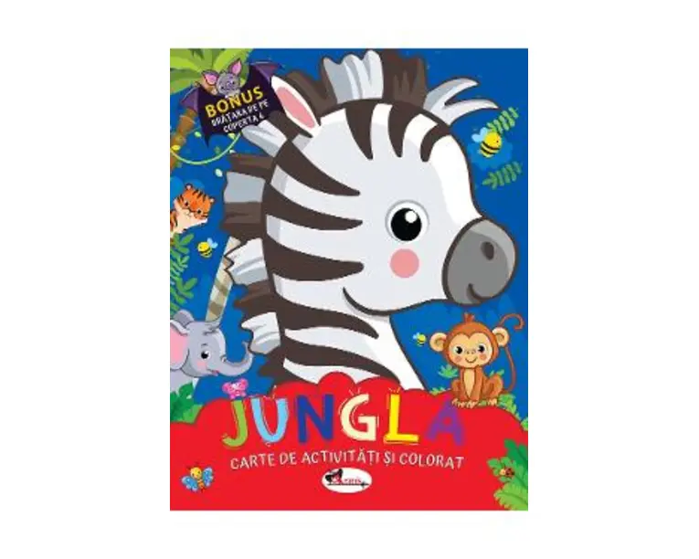 Jungla. Carte de activitati si colorat