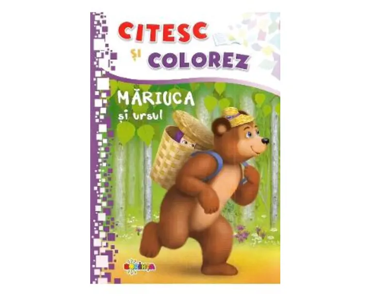 Citesc si colorez: Mariuca si ursul