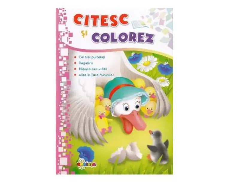 Citesc si colorez: Ratusca cea urata
