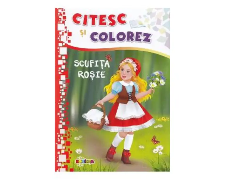 Citesc si colorez: Scufita rosie