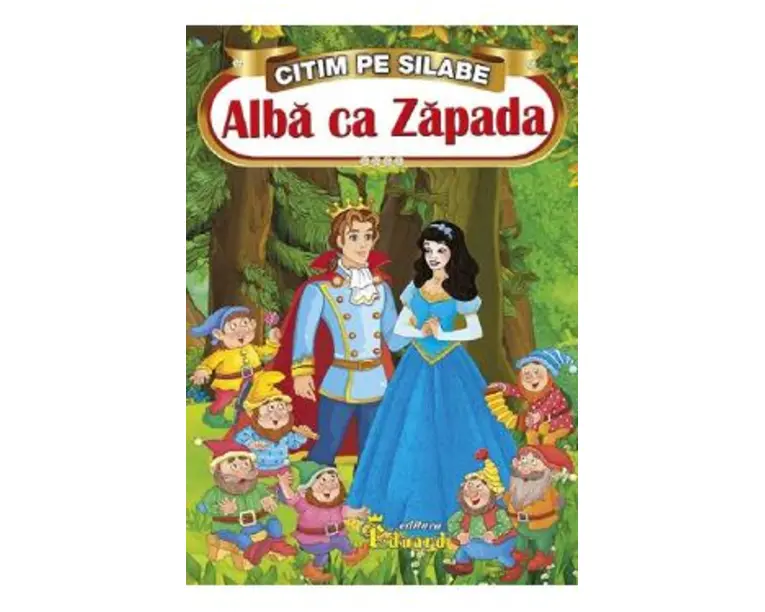 Alba ca zapada. Citim pe silabe