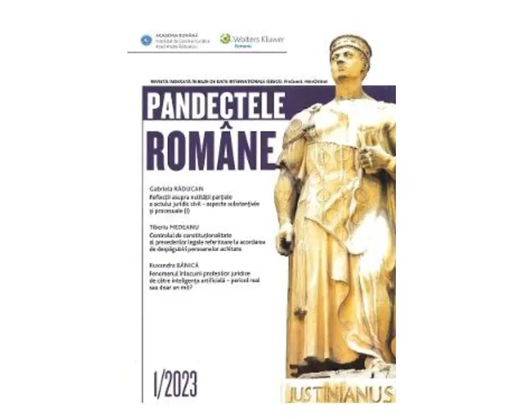 Pandectele Romane Nr.1/2023