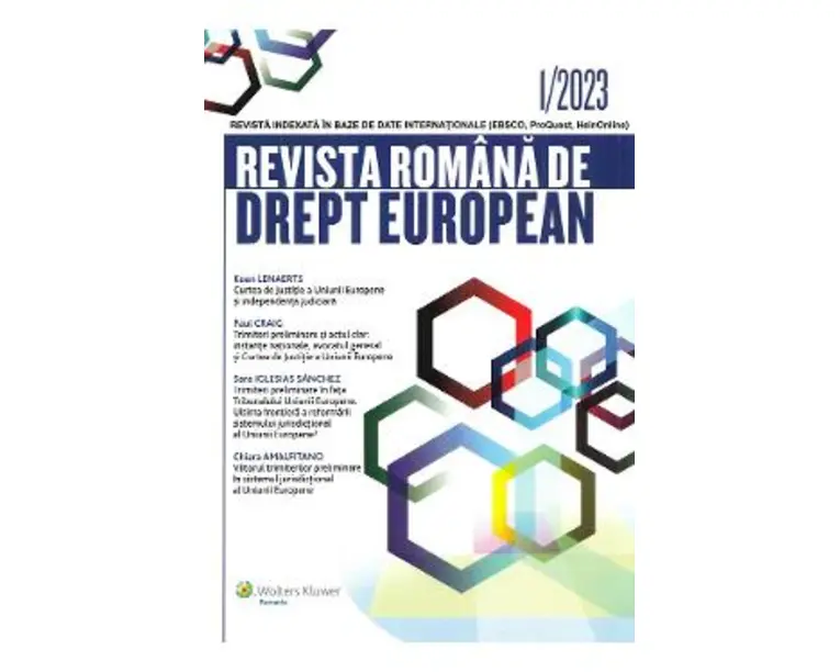 Revista romana de drept european Nr.1/2023