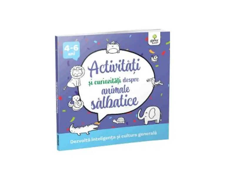 Activitati si curiozitati despre animale salbatice 4-6 ani