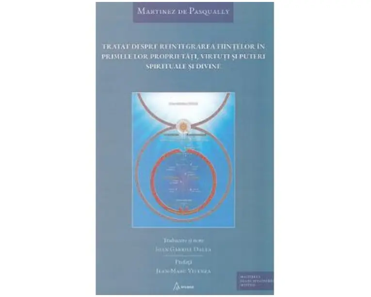 Tratat despre reintegrarea fiintelor in primele lor proprietati, virtuti si puteri spirituale si divine - Martinez de Pasqually