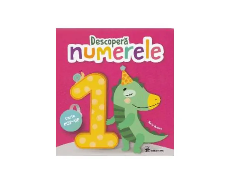 Descopera numerele. Carte pop-up - Maria Maneru