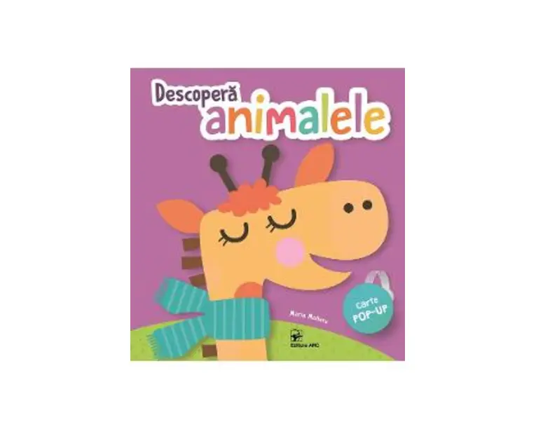 Descopera animalele. Carte pop-up - Maria Maneru