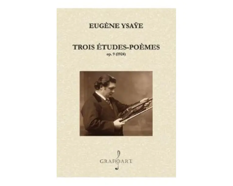Trois Etudes-Poemes op.9 1924 - Eugene Ysaye