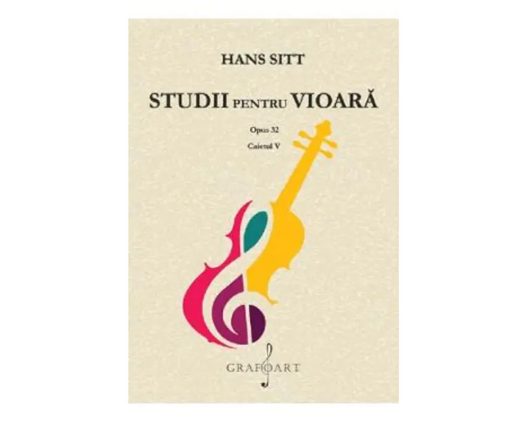 Studii pentru vioara. Opus 32. Caietul V - Hans Sitt