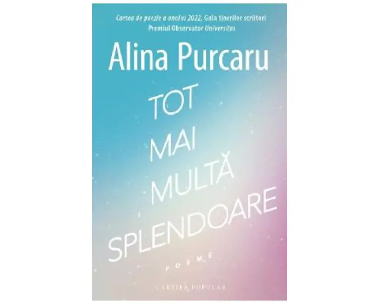 Tot mai multa splendoare. Poeme - Alina Purcaru