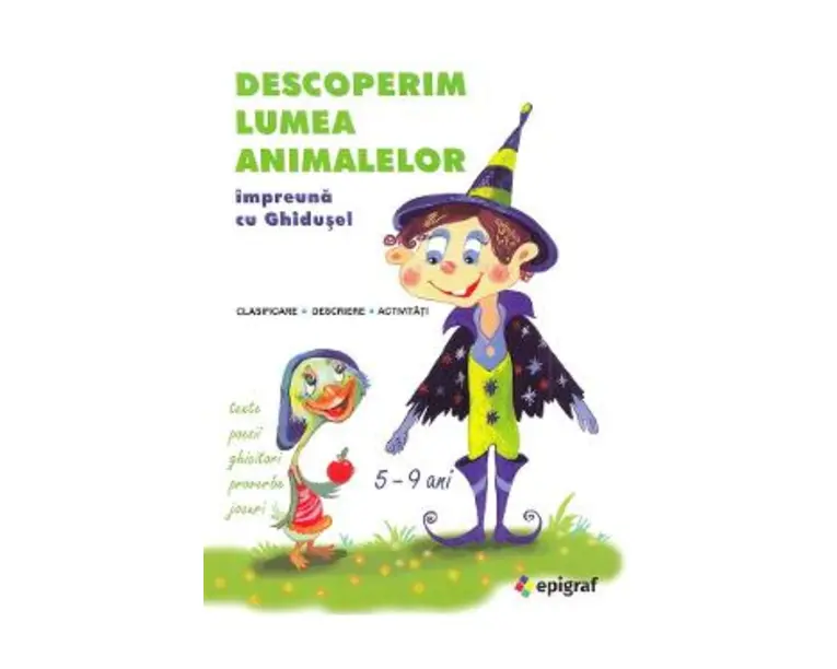 Descoperim lumea animalelor impreuna cu Ghidusel