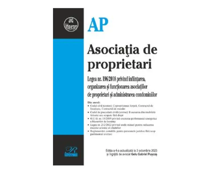 Asociatia de proprietari Act. 3 octombrie 2023