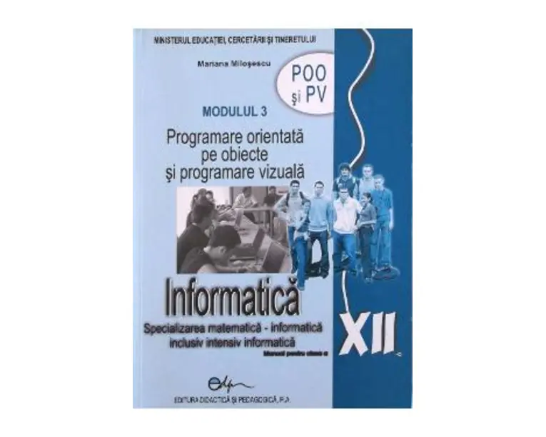 Manual informatica - Clasa 12 M3 - Mariana Milosescu
