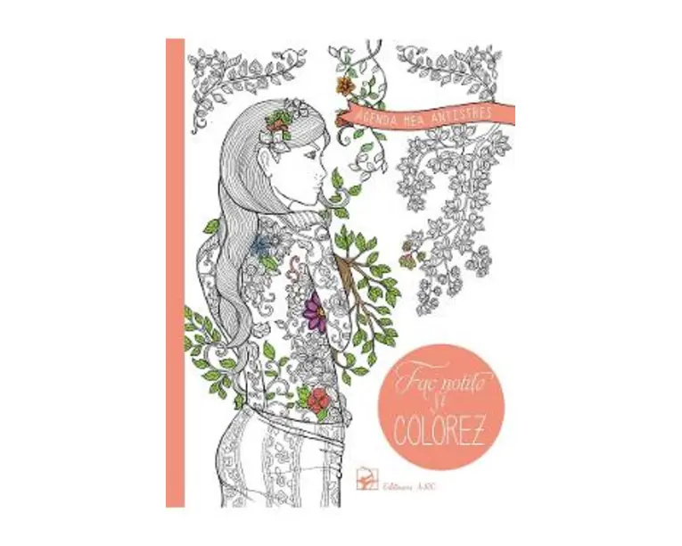 Agenda mea antistres. Fac notite si colorez