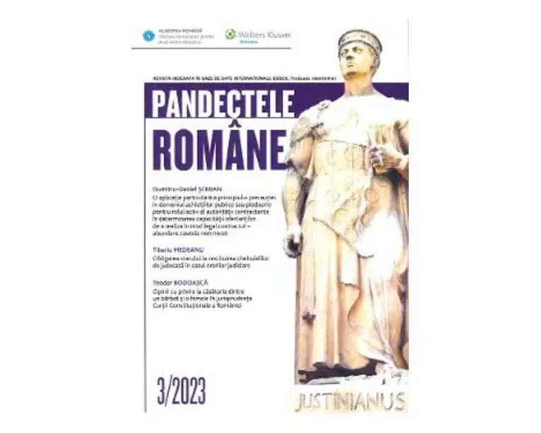 Pandectele Romane Nr.3/2023