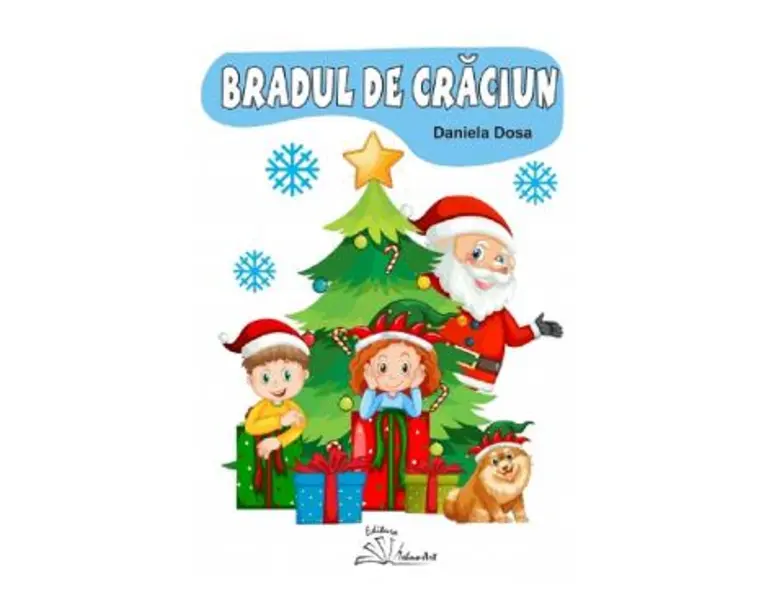 Bradul de Craciun . Carte de colorat - Daniela Dosa