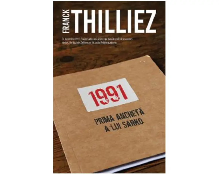1991. Prima ancheta a lui Sharko - Franck Thilliez