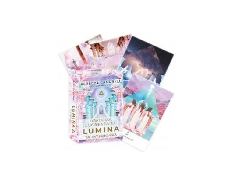Oracolul Lucreaza cu Lumina Ta Interioara. Set de 44 carti-oracol si un ghid - Rebecca Campbell