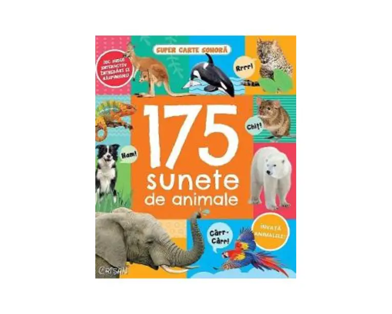 Carte sonora. 175 sunete de animale
