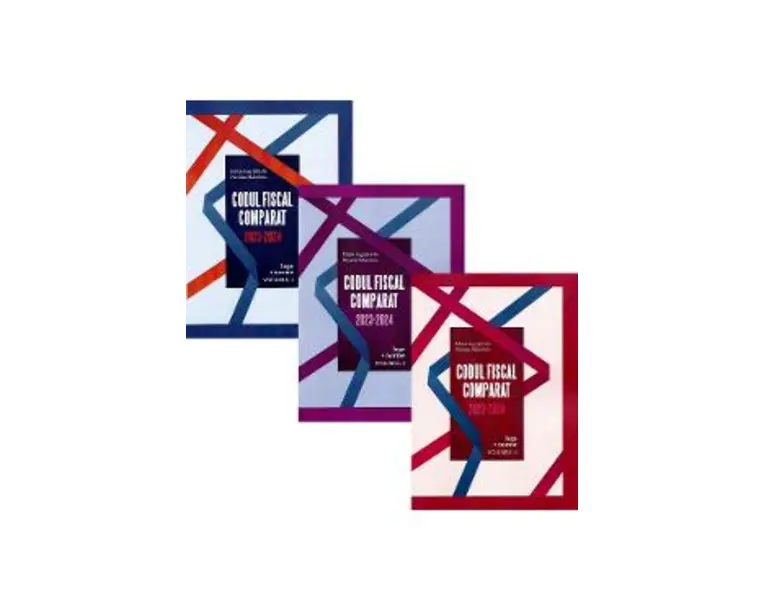 Codul Fiscal Comparat 2023-2024: Lege + norme 3 Volume - Nicolae Mandoiu