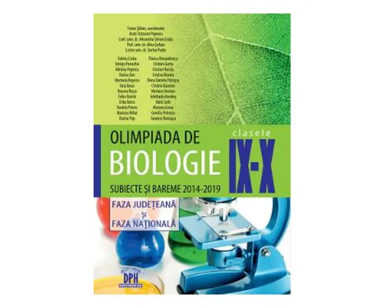 Olimpiada de Biologie - Clasele 9-10 - Traian Saitan