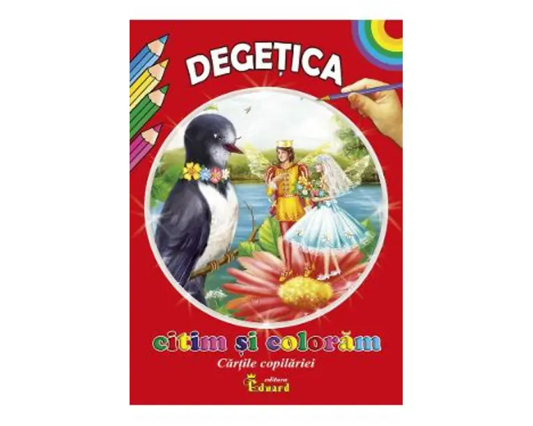 Degetica. Citim si coloram