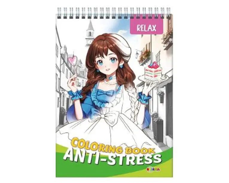 Anti-stress coloring book: Relax