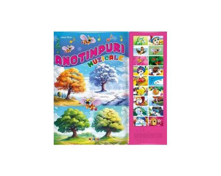 Carte cu sunete. Anotimpuri muzicale - Inesa Tautu