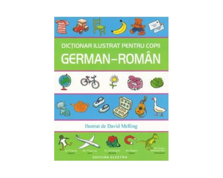 Dictionar ilustrat pentru copii German-Roman